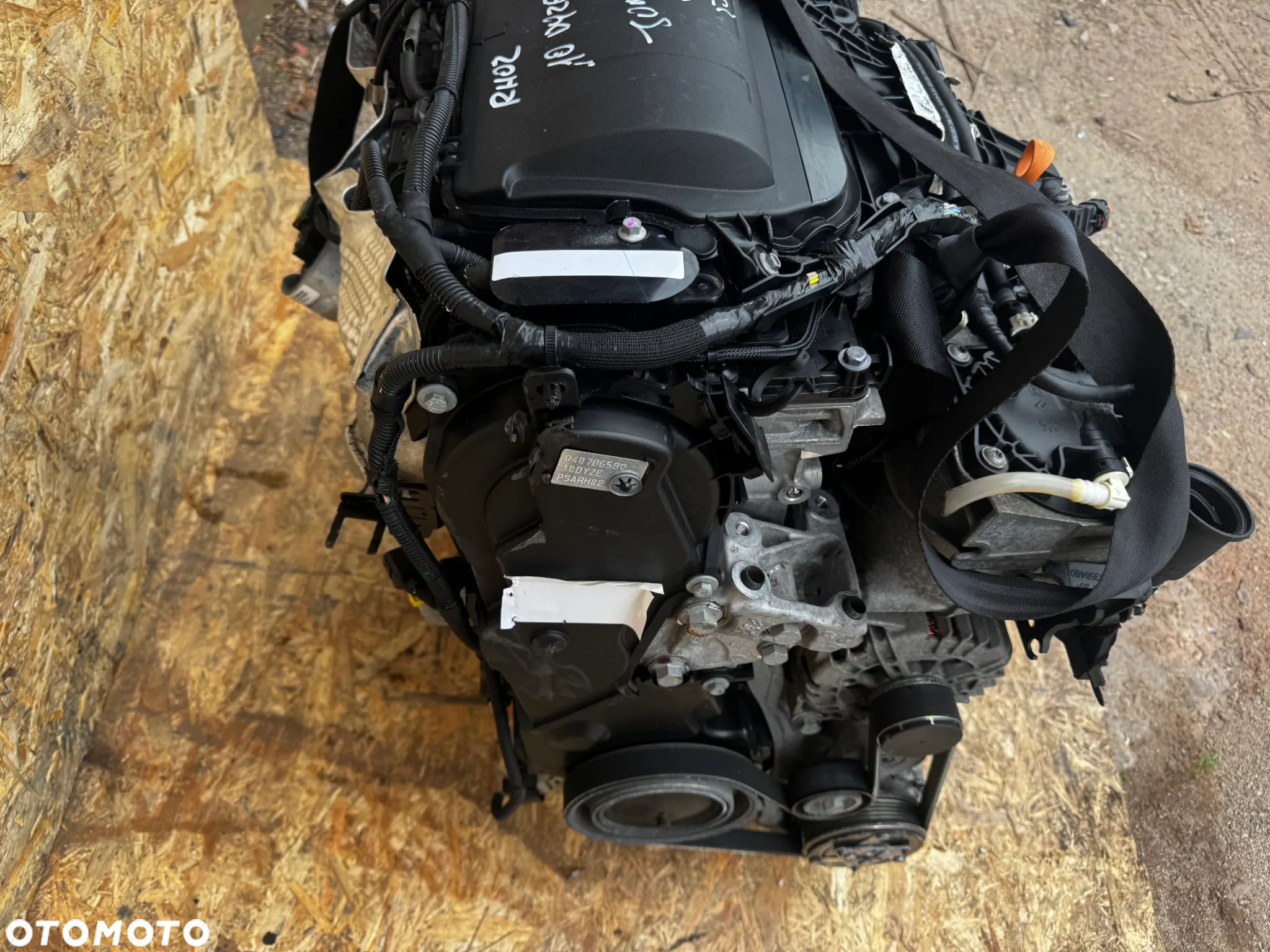 silnik rh02 10dyze 2.0 hdi citroen jumpy scudo c4 picasso kompletny 149 tys - 8