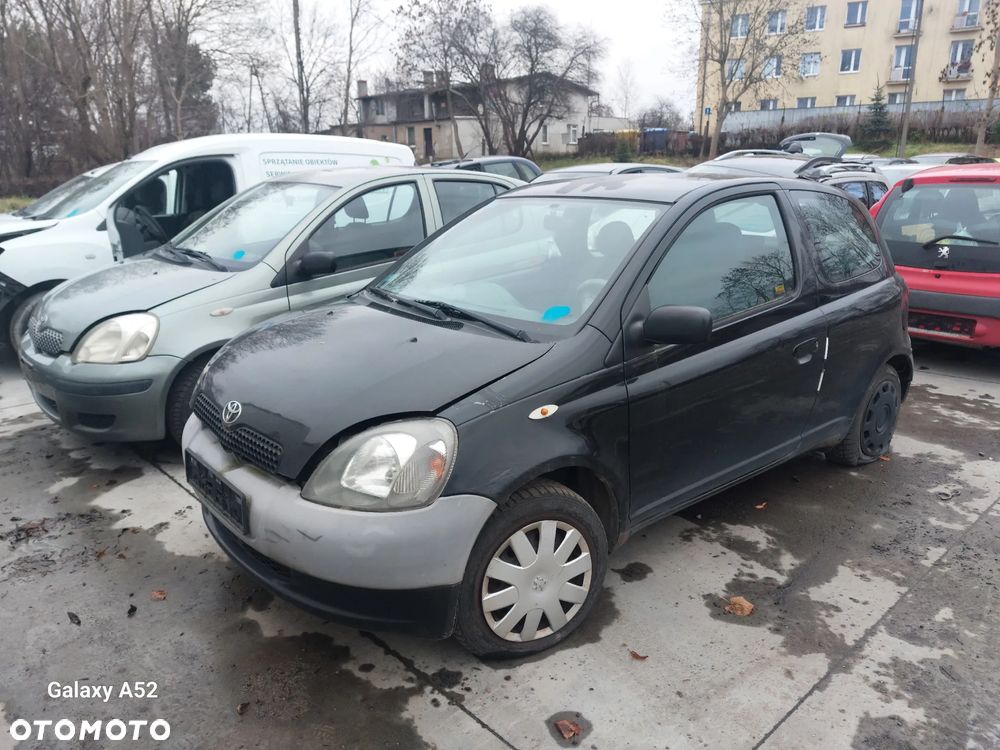 Maska TOYOTA YARIS I 1,0B. 02R. zderzak,lampy,drzwi,klapa...... - 2