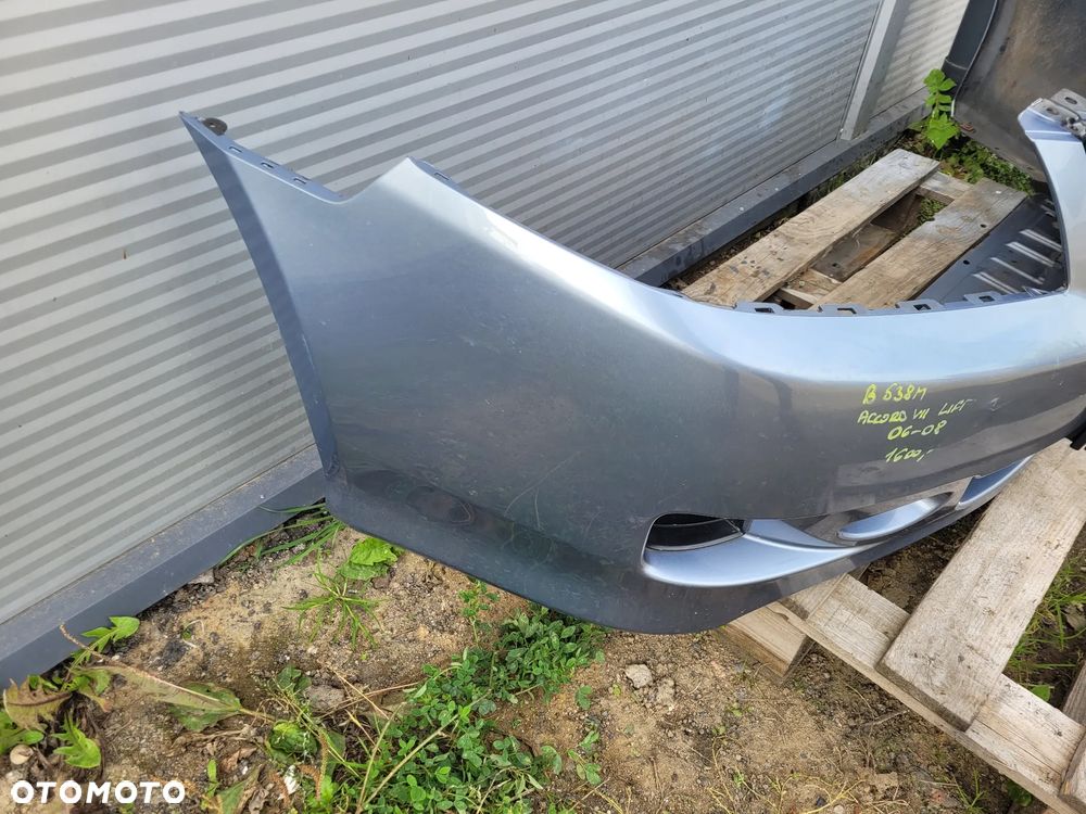 Honda accord VII lift 06-08 Zderzak przedni B538M - 5