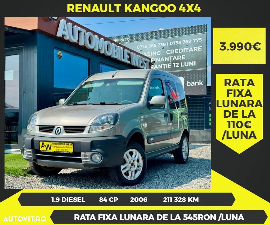Renault Kangoo 4x4 1.9 dCi Limited - 2