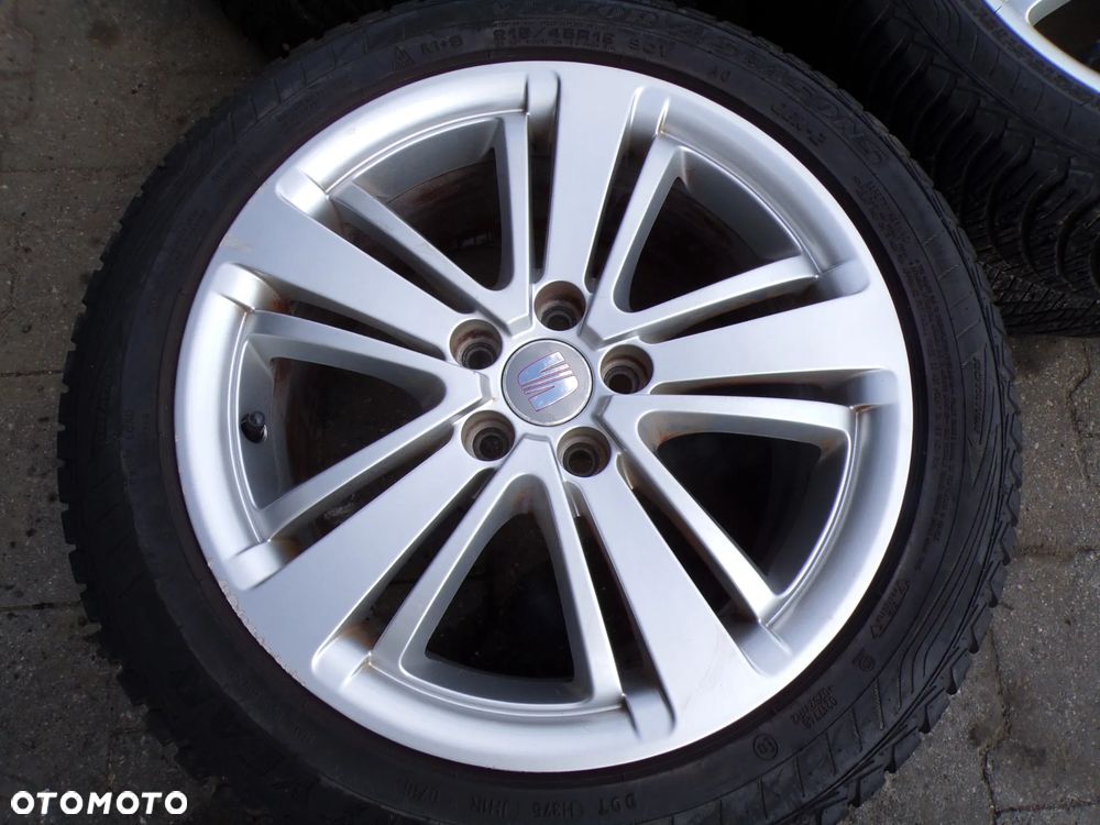 2 x KOŁO FELGA SEAT IBIZA IV 215/45 16  6J 7.0J x 16H2  6J0601025D - 2