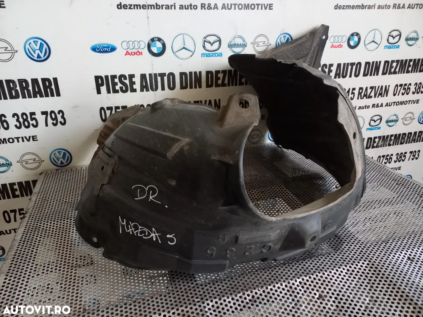 Carenaj Aparatoare Noroi Roata Dreapta Fata Mazda 5 An 2005-2006-2007-2008-2009-2010 Carenaj Mazda - 4