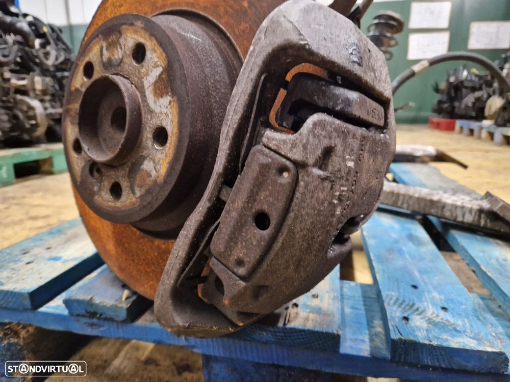 Charriot frontal usado BMW SERIE 7 E65 730D travagem amortecedores braços apoios motor - 5