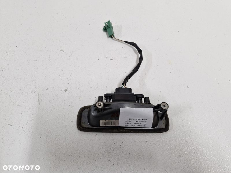 SUZUKI SWIFT MK6 IV 4 KLAMKA RĄCZKA MIKROSTYK KLAPY BAGAŻNIKA TYŁ TYLNA - 5