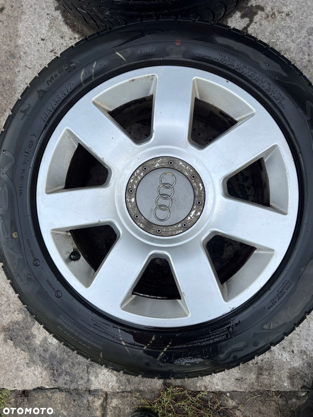FELGI ALUMINIOWE AUDI OE 5X112 17" 4E0601025S AUDI A8 D3 - 4