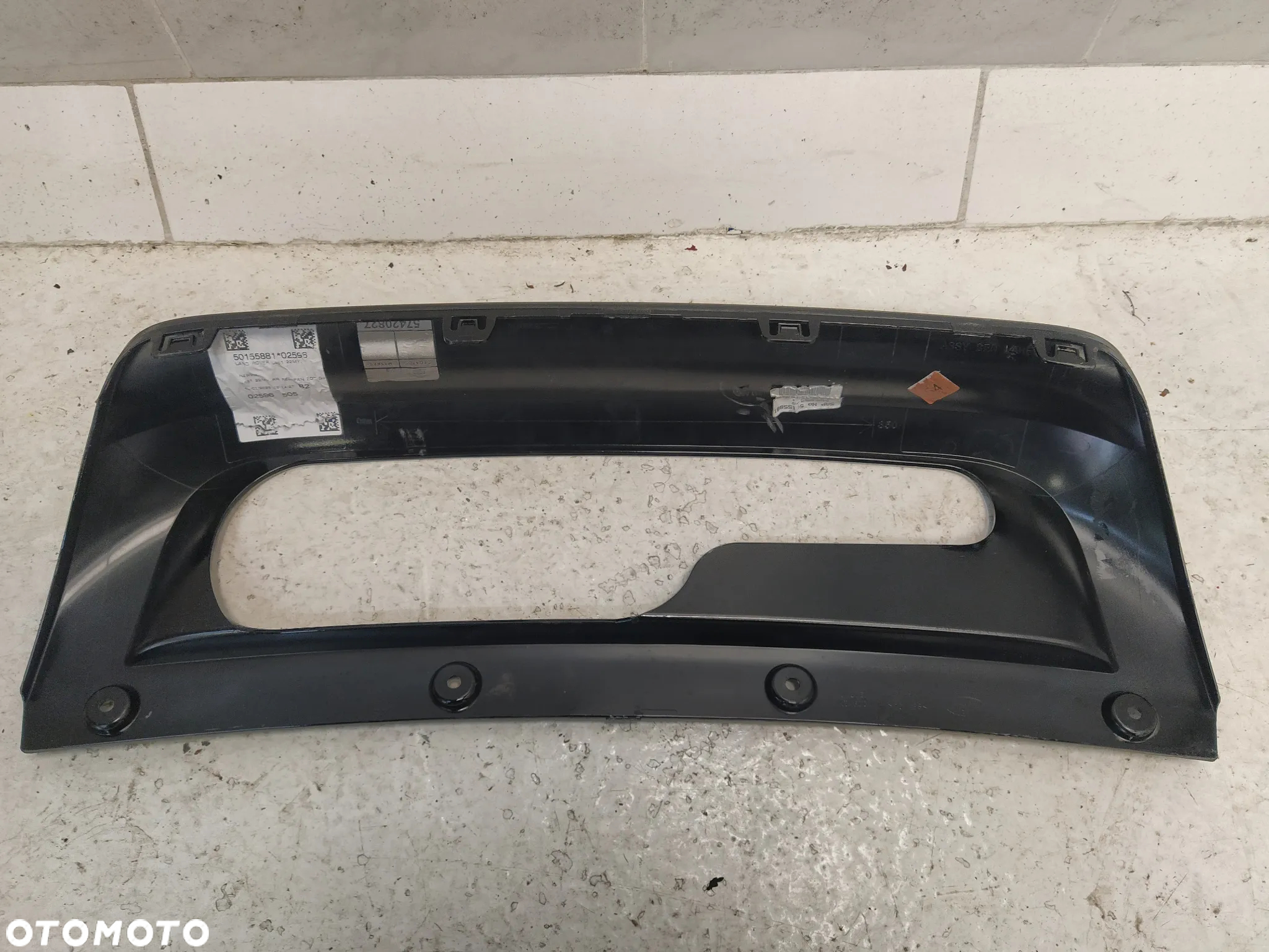 RANGE ROVER SPORT L461 22- SPOILER DOKŁADKA ZDERZAKA RAMKA OSŁONA HAKA HOLOWNICZEGO TYŁ TYLNY ORYGINAŁ - 8