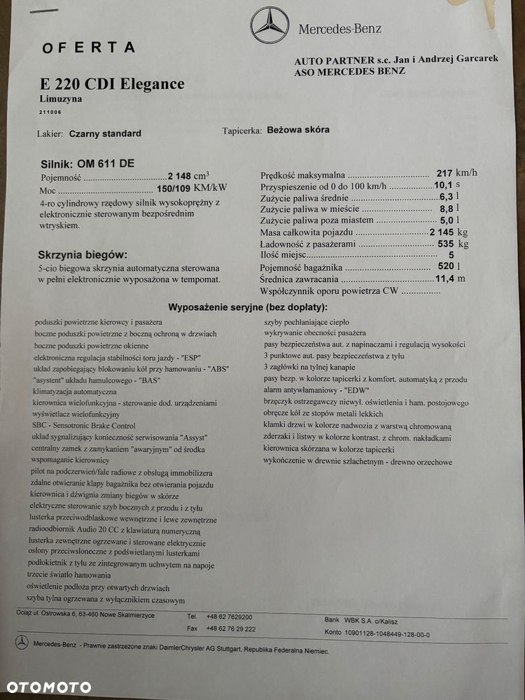 Mercedes-Benz Klasa E - 16