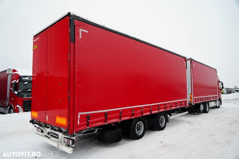 Volvo FH 460 / COMBINAT TANDEM / 120 M3 / TRANSPORT / I-PARK COOL / DIRECȚIE AXĂ RIDICATĂ / WIELTON 2021 - 4