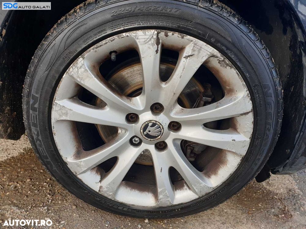 Set 4 Jante Roti Aliaj 225 45 17 R17 5x112 Volkswagen Passat B6 2005 - 2010 Cod sdgj17bss23 - 3