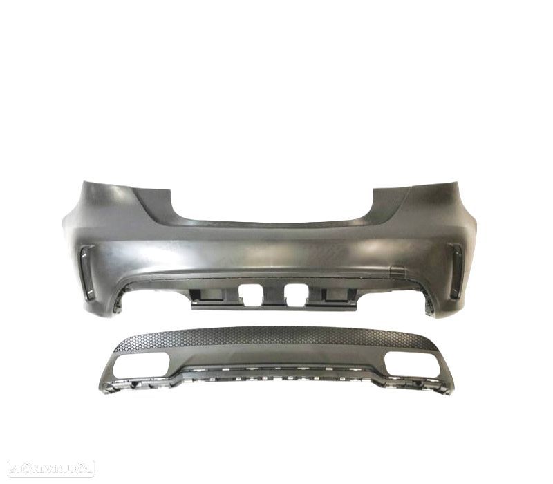 PARA-CHOQUE TRASEIRO MERCEDES CLASE A W176 12-15 LOOK AMG A45 - 2