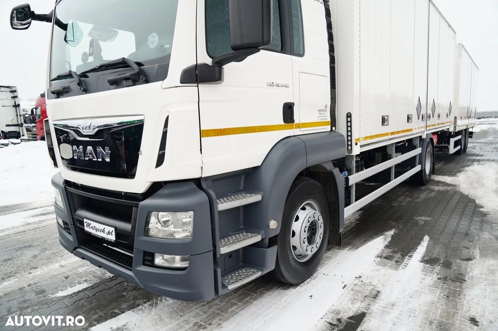 MAN TGS 18.440 / SET TANDEM / ADR COMPLET / LA OX EXI EXII FL / LATERALĂ CU DESCHIDERE / PENTRU TRANSPORT EXPLOSIVI / - 7