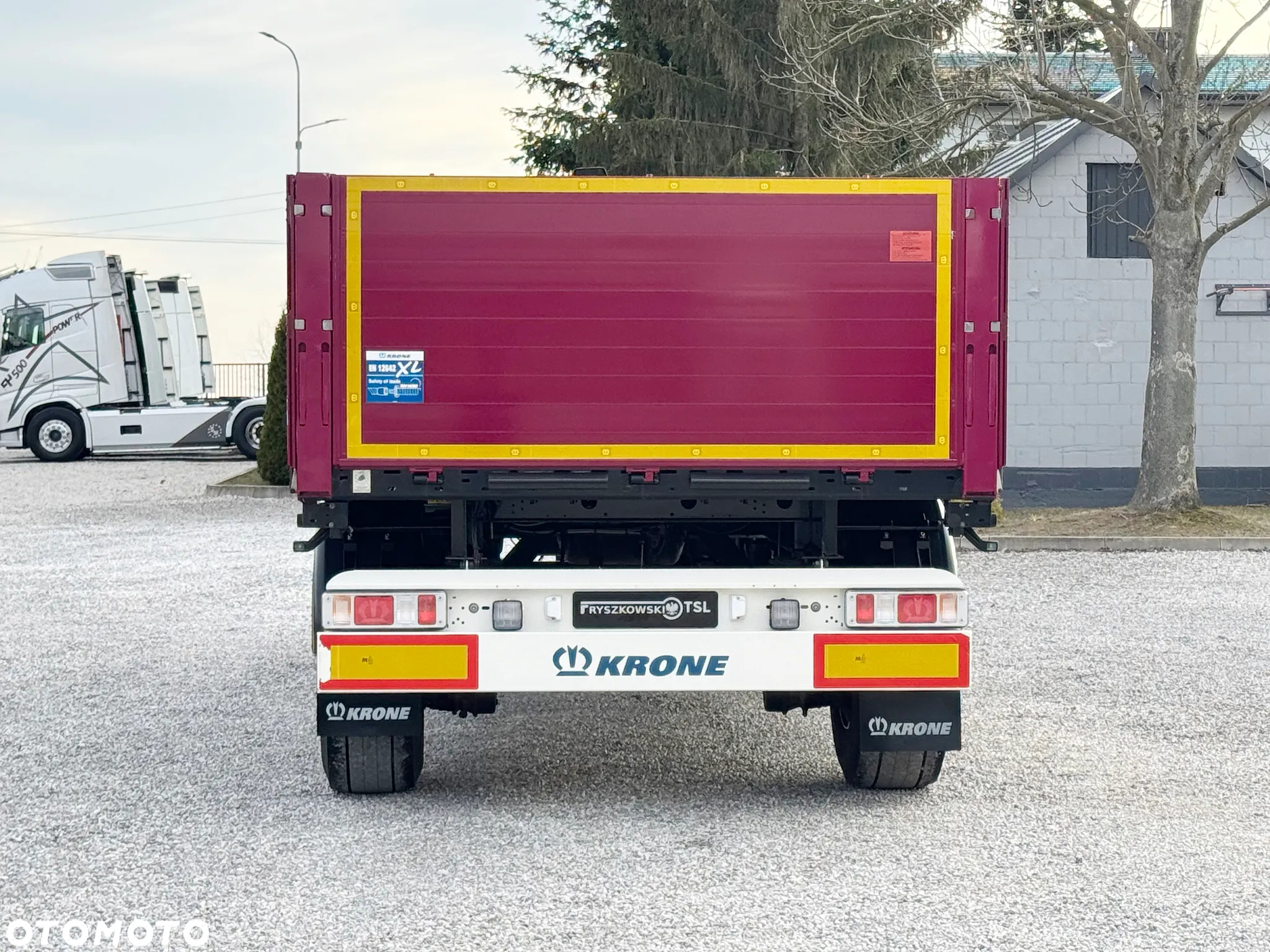 Krone AZ 18K / 14200 KG ŁADOWNOŚCI !!! / Z NIEMIEC / OPONY 90% - 7