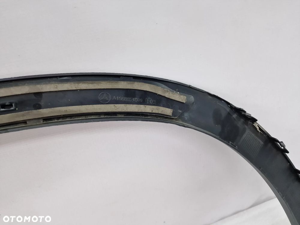 MERCEDES GLA W156 / X156 13-18 LEWA TYLNA TYLNIA TYŁ LISTWA NA BŁOTNIK , NR A1568851200 / 99974000 , NR AUKCJI NLB181 - 15