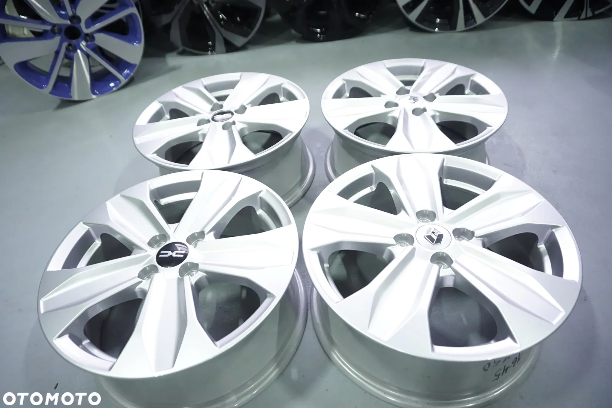 FELGI ALUMINIOWE 16 RENAULT MEGANE SCENIC CAPTUR CLIO DACIA JOGGER SPRIND LODGY LOGAN STEPWAY SANDERO DOKKER SPRING  ORYGINAŁ - 4