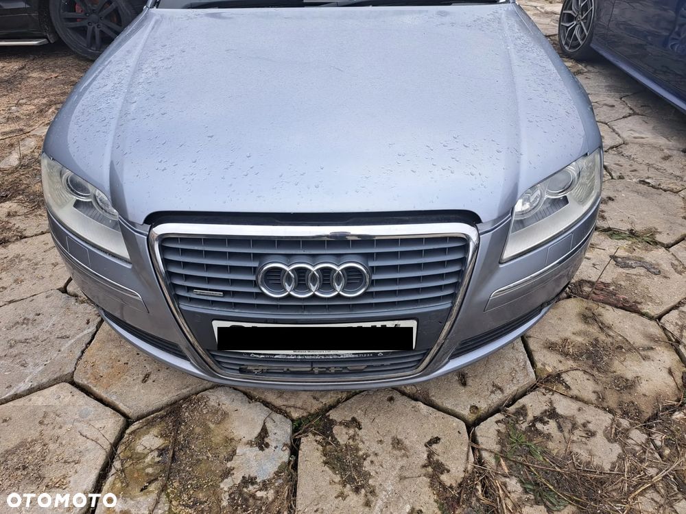 komplet przód maska zderzak błotnik AUDI A8 D3 LIFT KOLOR LY7M