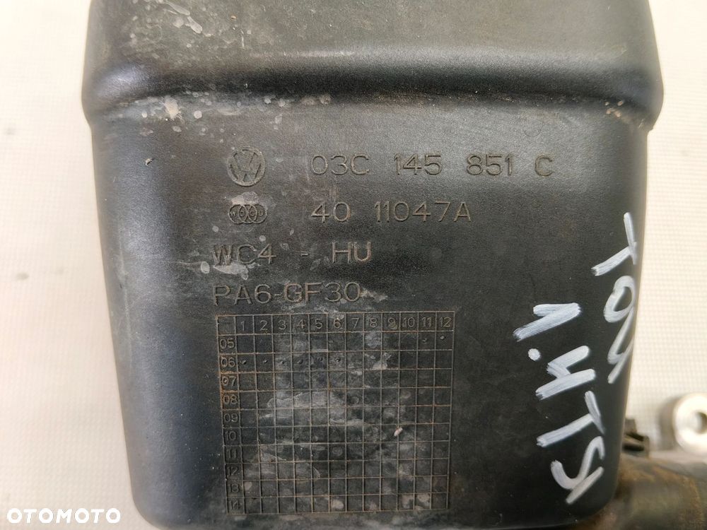 Touran I kompresor stan bdb gwarancja 1,4TSI Tiguan Seat Skoda Audi silnik BMY Volkswagen 03C 145 851D, 40 10883A, 03C 1 - 4