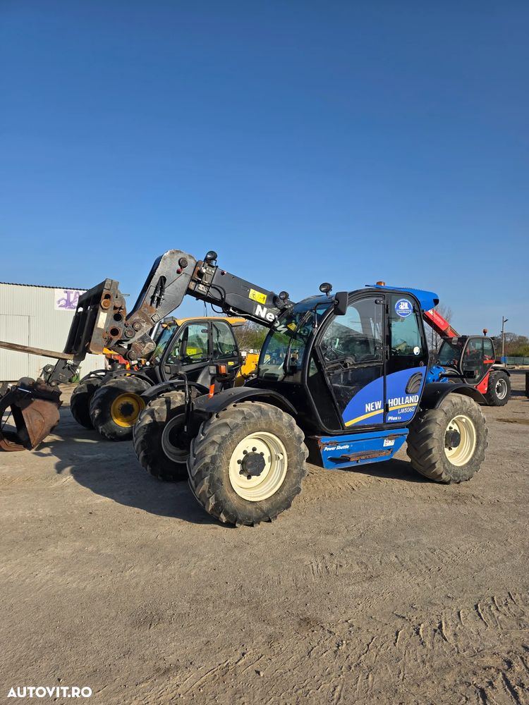 New Holland LM5060 incarcator telescopic manitou dieci jcb merlo - 1