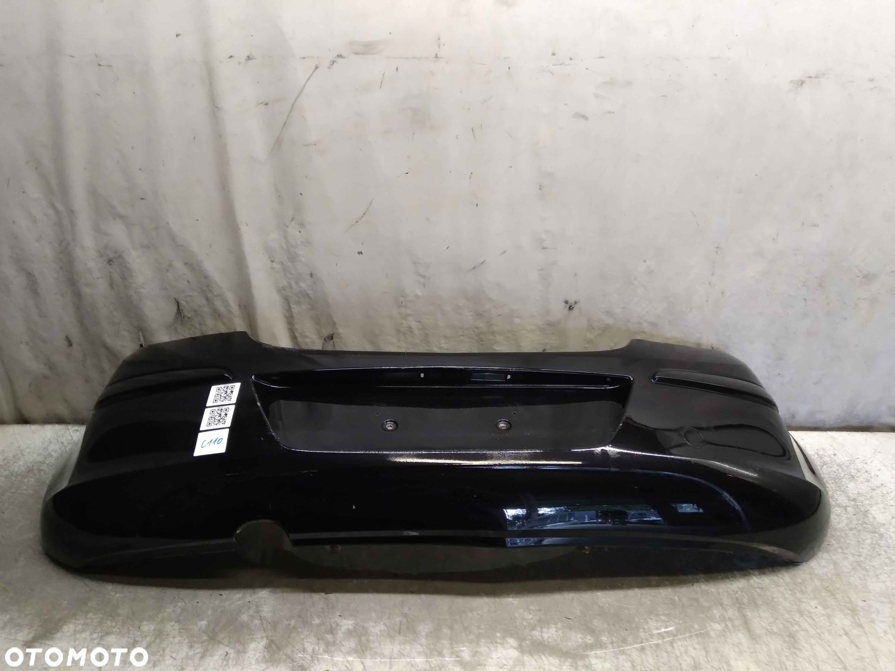^ ZDERZAK TYŁ TYLNY OPEL CORSA D Z20R CZARNY 3D 3 DRZWI HB - 1