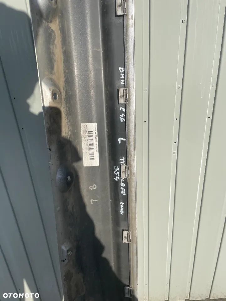 LISTWA PROGOWA LEWA BMW E46 KOMBI LIFT TITANSILBER 8230157 - 5