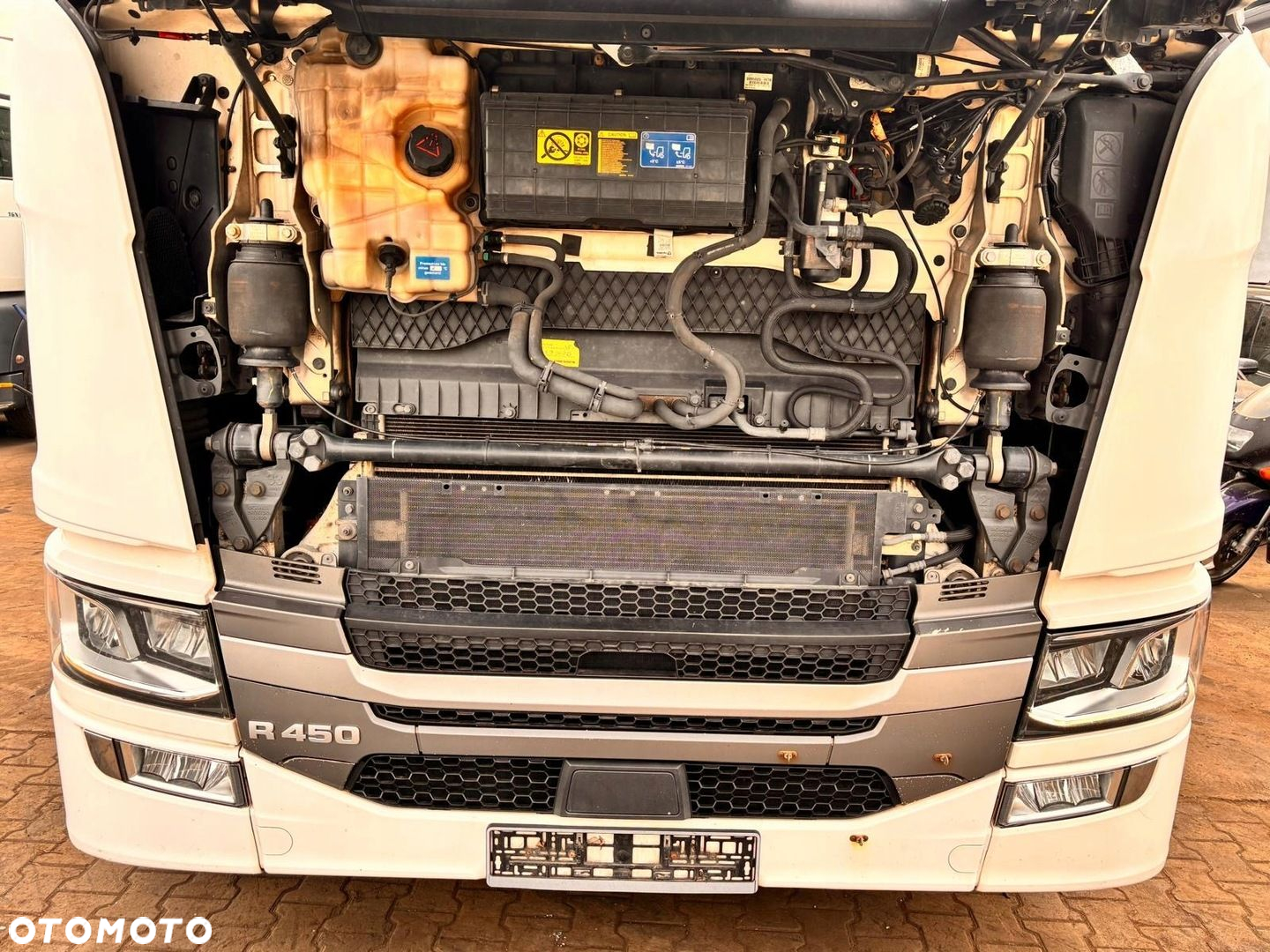 SCANIA NTG STOPNICA BLACHA LEWA - 3