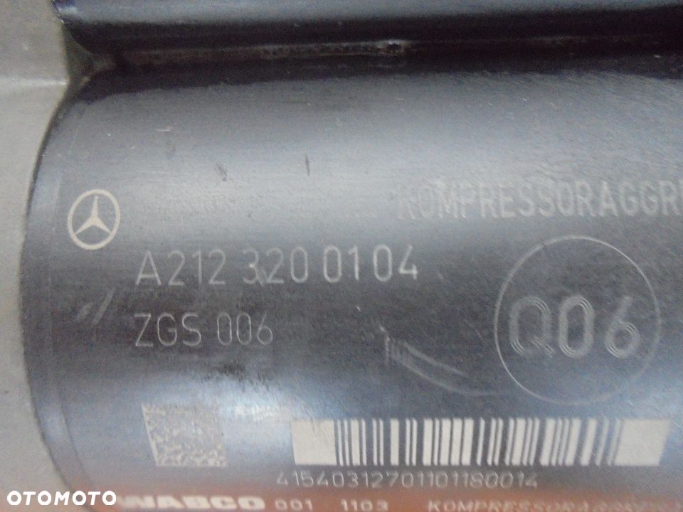 MERCEDES CLS W218 POMPA KOMPRESOR ZAWIESZENIA AIRMATIC - 2