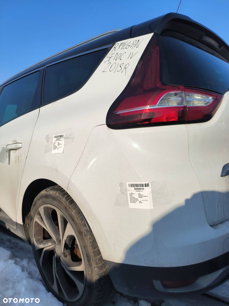 ĆWIARTKA BŁOTNIK LEWY TYŁ RENAULT GRAND SCENIC IV BIXUF - 5