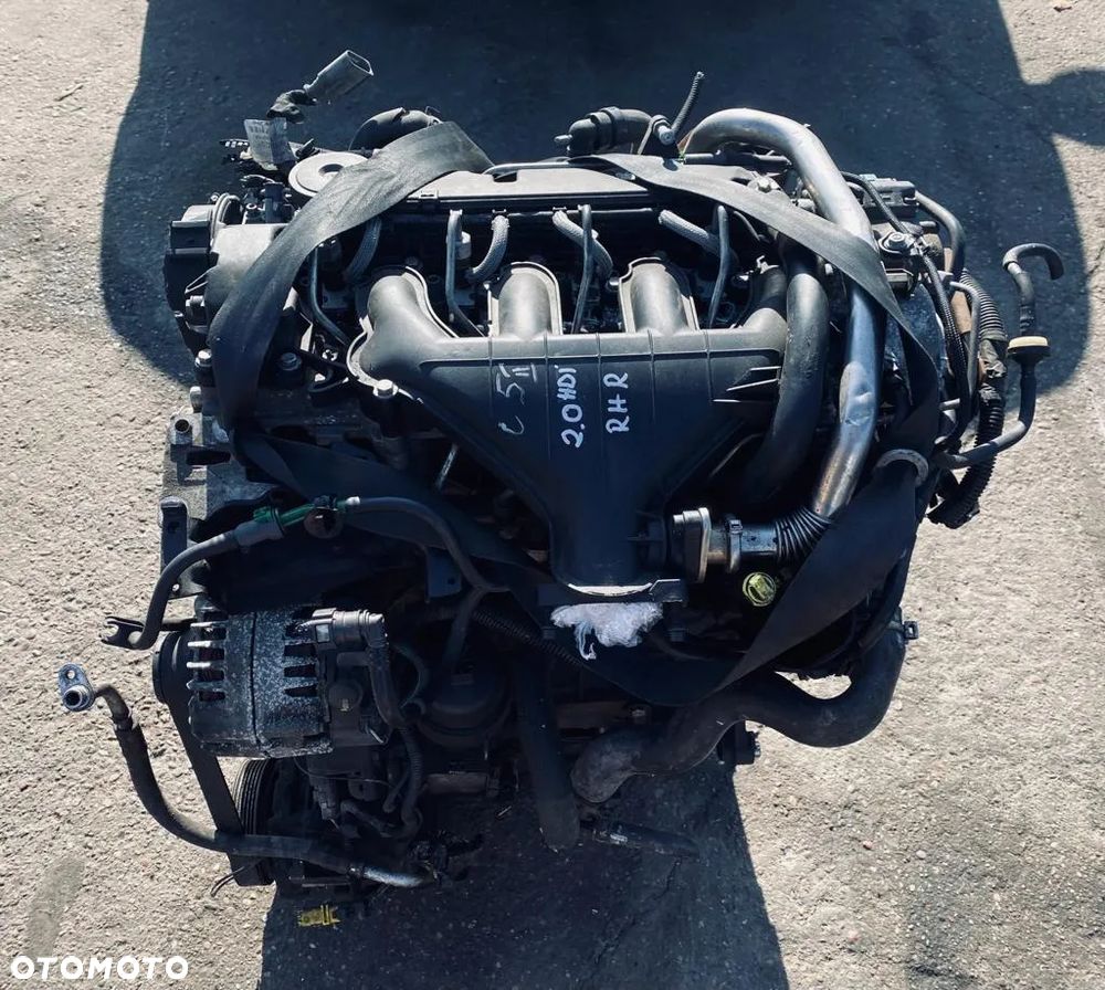 SILNIK GOLY SŁUPEK CITROEN C5 II 2.0 HDI RHR - 3