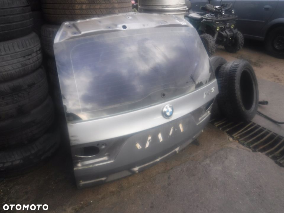 Bmw X3 E83 klapa tyl SILBERGRAU METALLIC szyba - 4