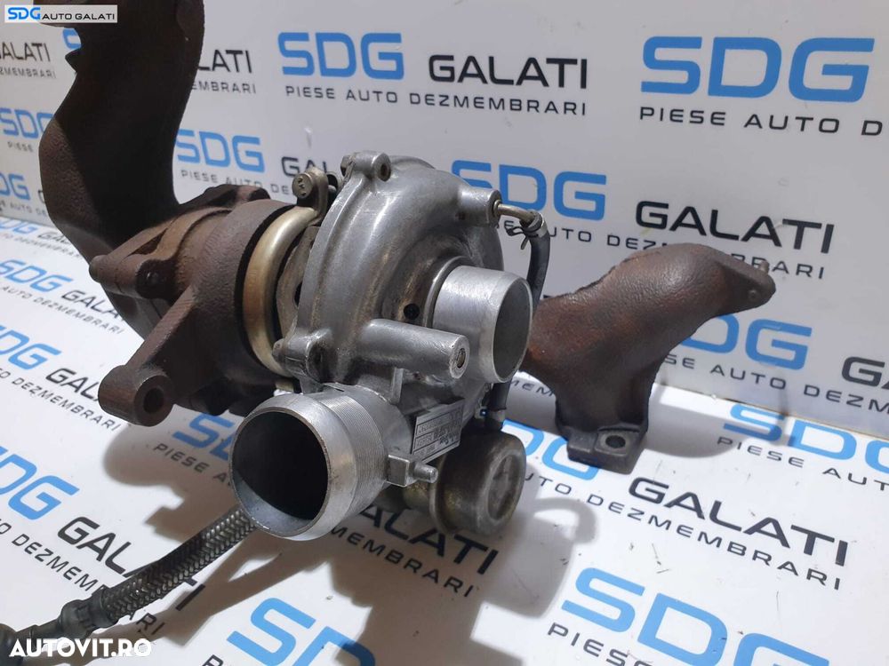 Turbo Turbina Turbosuflanta cu Galerie Evacuare Citroen Berlingo 2.0 HDI 1999 - 2011 Cod 9639563080 [B3807] - 3