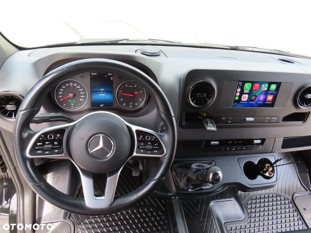 Mercedes-Benz Sprinter 319 CDI 190 KM Ekstra Długi Wysoki Dach LONG MAXI + 4800 mm Furgon Blaszak Rozstaw Osi 4325 mm Ładowność 881 Kg HAK 2800 Kg Stan Jak Nowy GOTOWY I DOSTEPNY POLECAM - 35