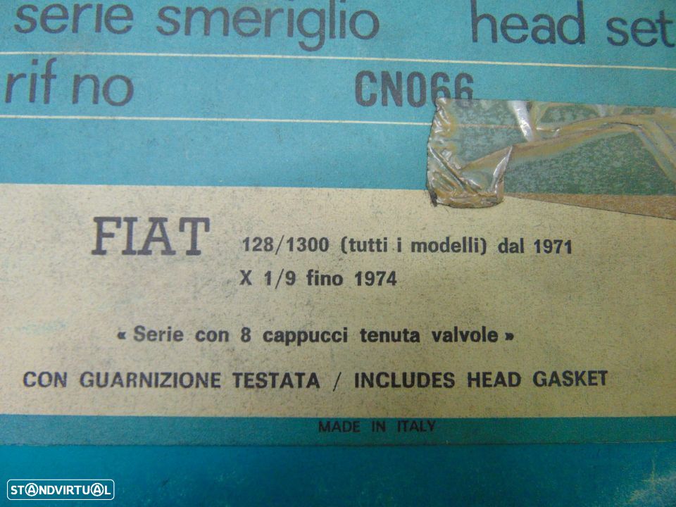 Fiat 128 1300  jogo de juntas - 2