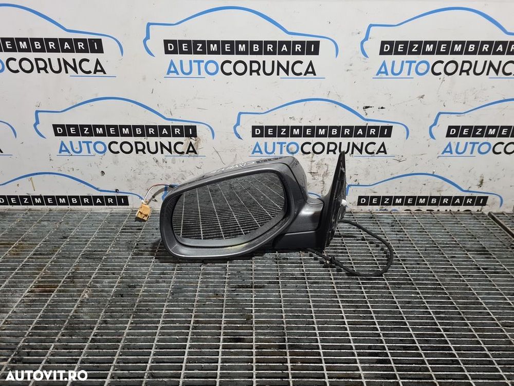 Oglinda stanga Porsche Cayenne Facelift 2007 - 2010 4 Usi GRI LM7W (1060) Rabatabile - 2