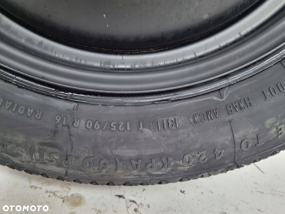 KOŁO DOJAZDOWE Ford Focus Mk3 C-Max II dojazdówka 125/90 R16 AM51BA 5x108 - 6