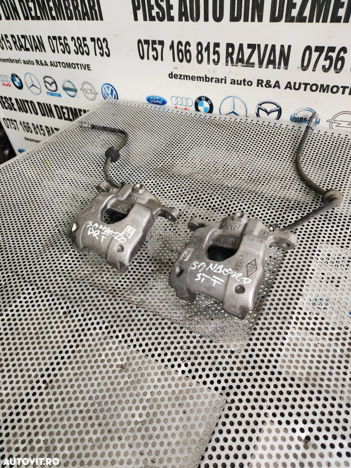 Etrieri Etrier Stanga Dreapta Fata Dacia Sandero 3 Logan 3 Stepway 1.0 Benzina TCE An 2020-2021-2022-2023 Motor H4DF438 Cod Cutie JT4004 Euro 6 - Dezmembrari Arad - 3