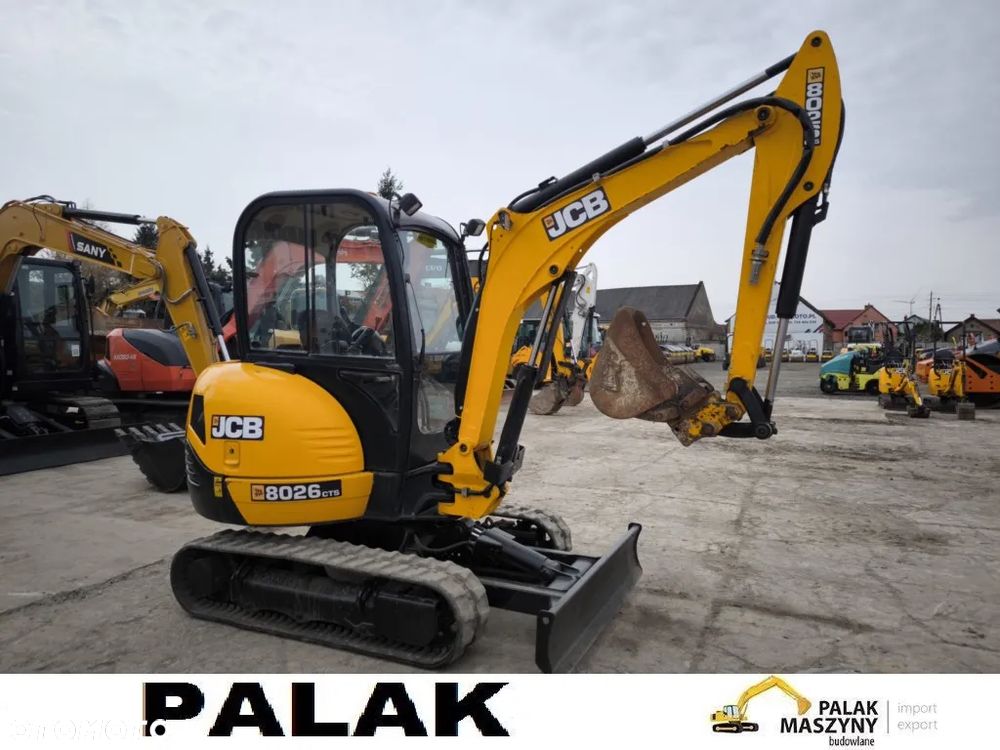 JCB Mini koparka JCB 8026 ,  2022 rok - 7