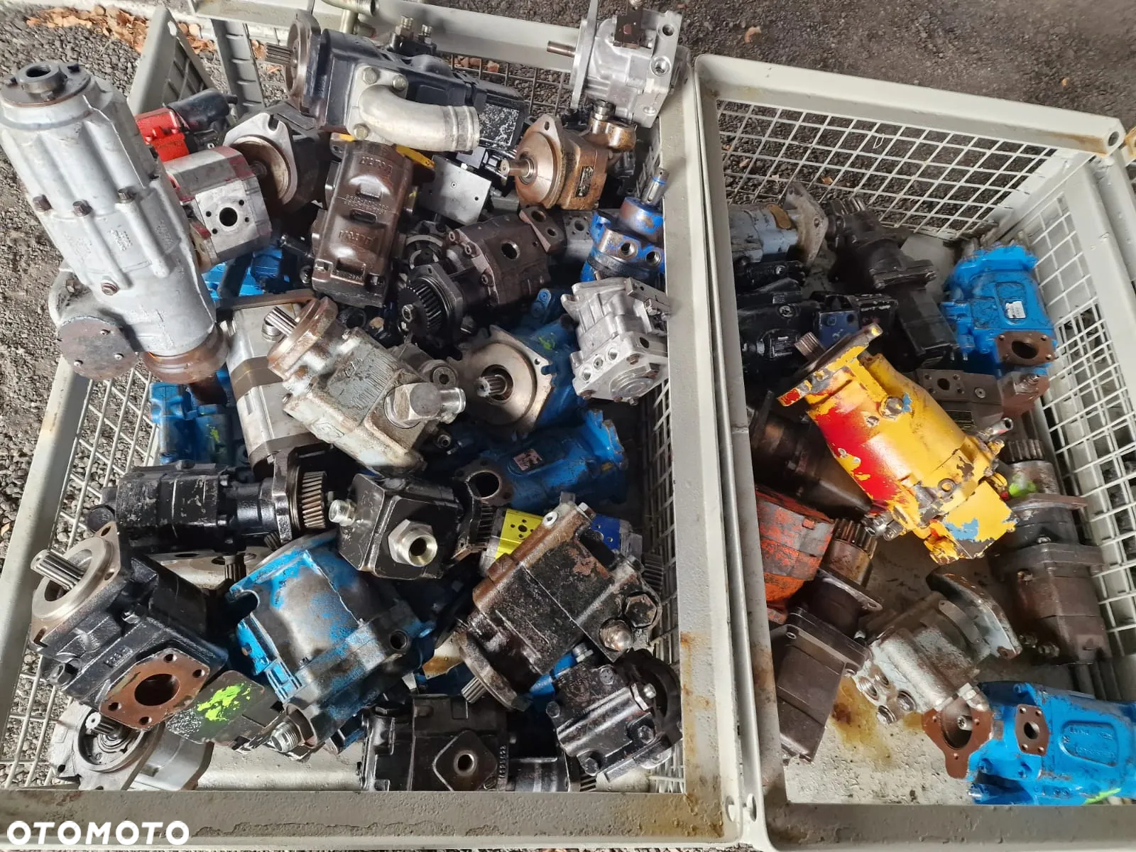 Pompa hydrauliczna silnik jazdy reduktor obrotu rozdzielacz hydrauliczny  różne typy do ciągników maszyn budowlanych i leśnych - 7