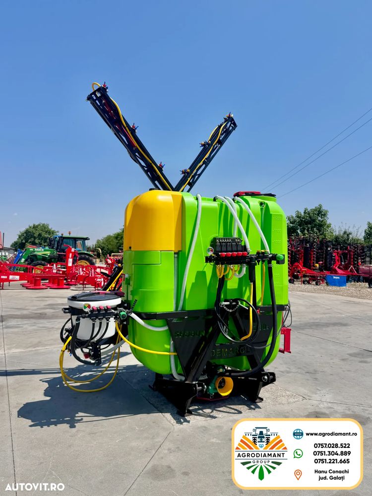 Alta DEMAROL SHOGUN 1200L Erbicidator Full Hidraulic + Electro-Distribuitor - 2