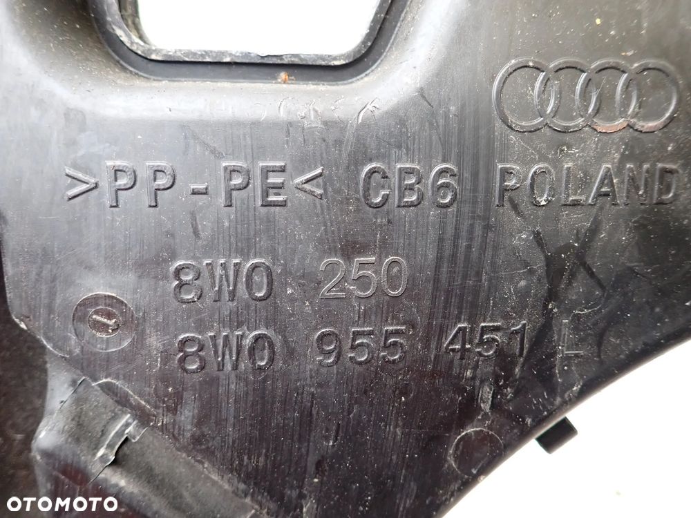 AUDI A4 B9 CZĘŚCI -  8W1955023A, 8W0955451L,  8D7253700 - 8
