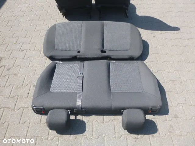 FOTEL FOTELE LEWY PRZÓD PRAWY PRZÓD + TYLNA KANAPA OPEL CORSA D 5D - 4