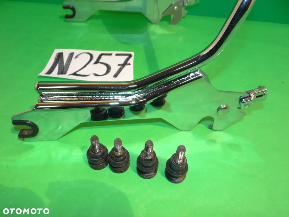 N257 HARLEY DAVIDSON FAT BOY BREAKOUT OPARCIE PASAŻERA SZYBKI MONTAŻ  FLFB FLBFS FAT BOY 114 M8 pasuje do modeli z lat 18 - 2O24 CENA ZA KOMPLET - 2