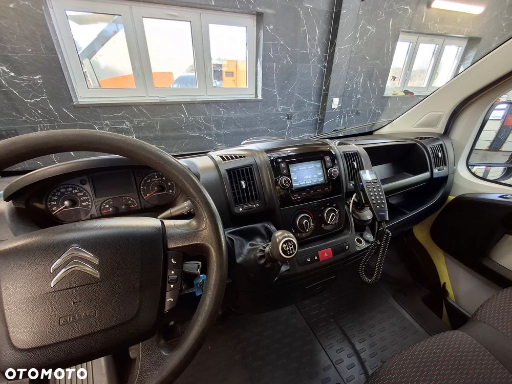 Citroën Jumper Wywrotka Kipper Hak Skrzynia Narzędziowa Za Kabiną Wersja Lift Oświetlenie Ostrzegawcze Służba Drogowa Tempomat - 4