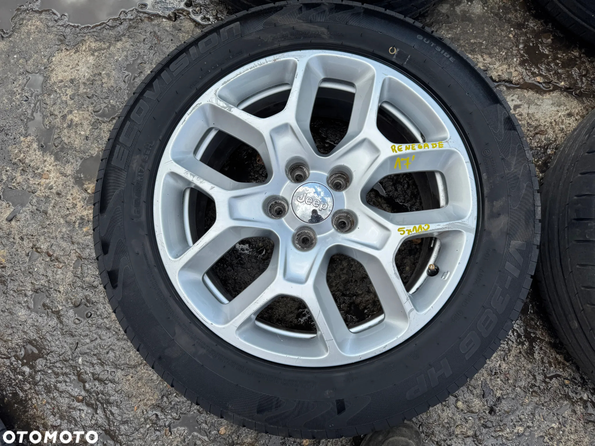 Koła felgi 17' 735577525 Jeep Renegade 5x110 7JxH2 Et40 OE - 2