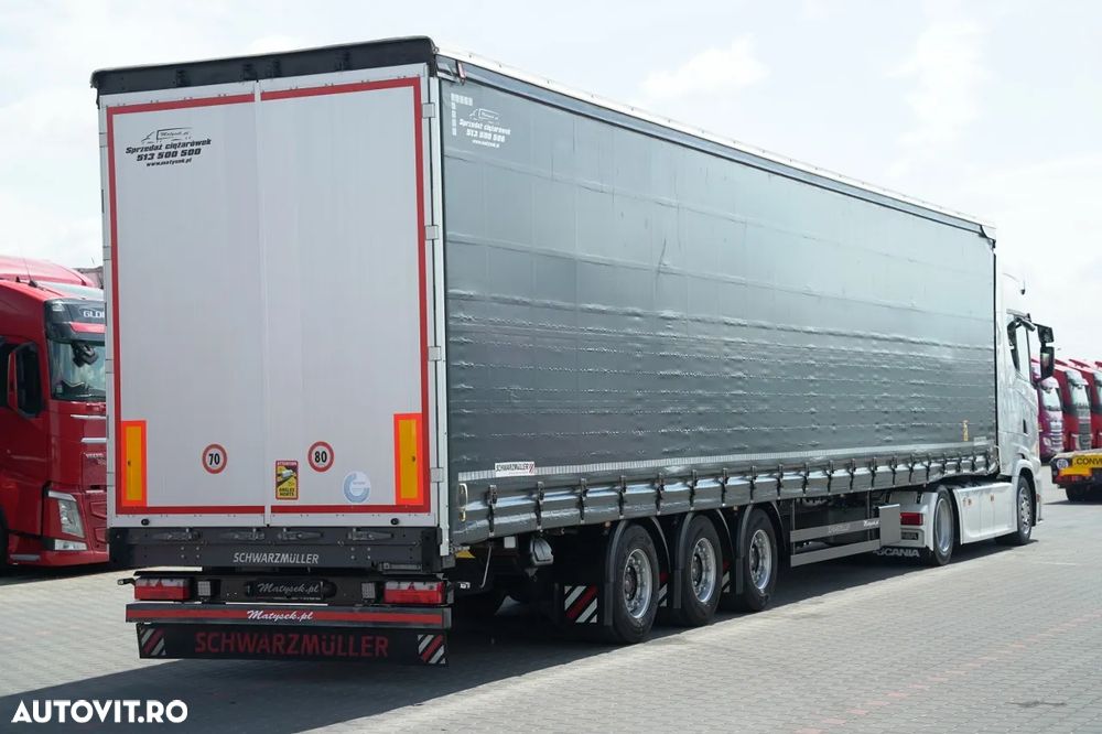 Scania S 530 / V8 / RETARDER / MEGA KIT / PLATĂ JOSĂ + KRONE / PUNTE RIDICATĂ / SAF - 4