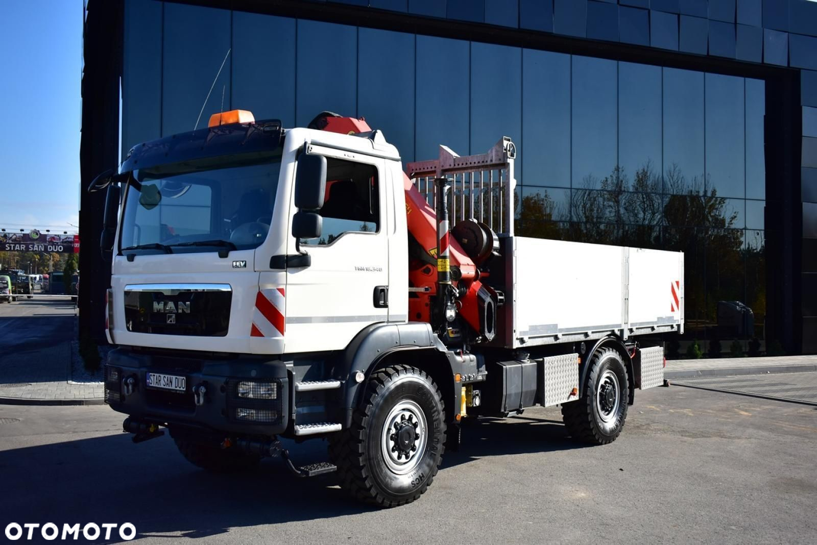 MAN TGM 18.340 4x4 PALFINGER PK 18002 HDS Żuraw Wciągarka - 2