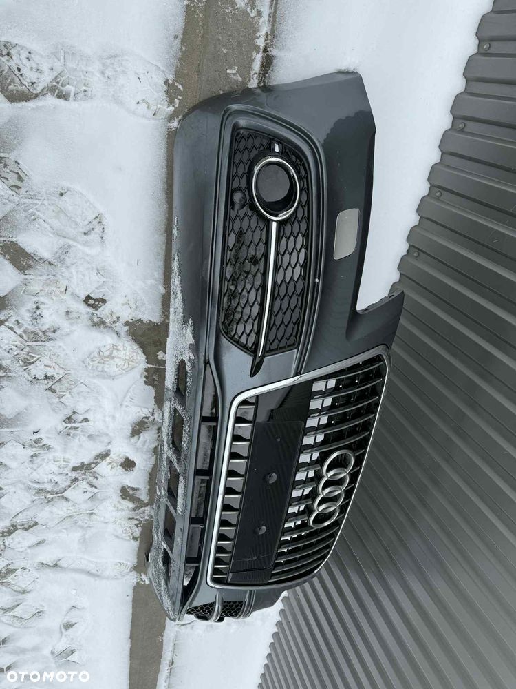 Audi Q5 I 8R FL Lift S-Line Zderzak przód przedni LX7R pod xenon 2012-18 - 10