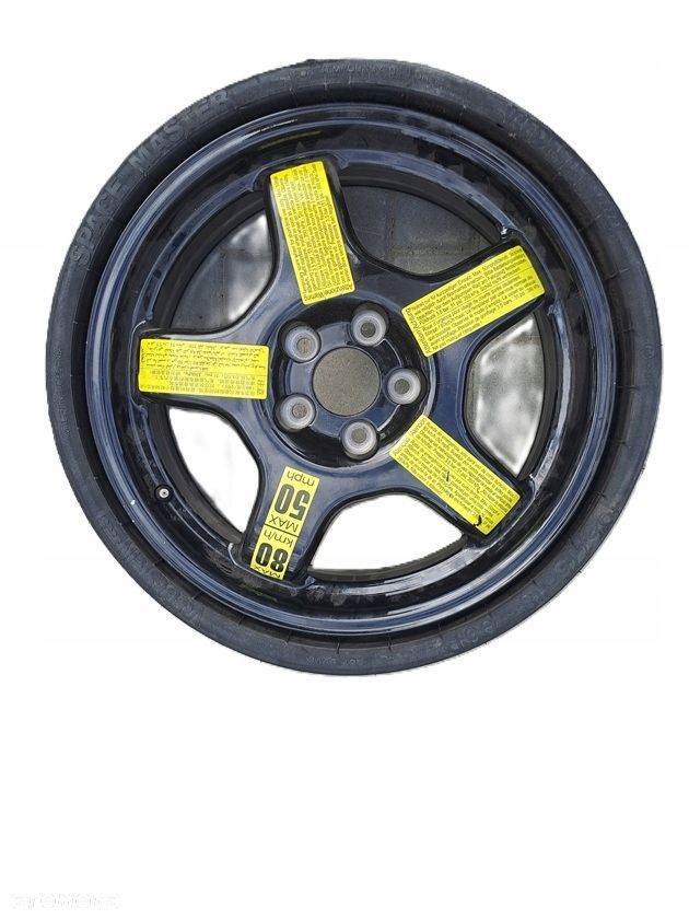audi q5 8r koło dojazdowe zapasowe 195/75/18 8r0601025h - 1
