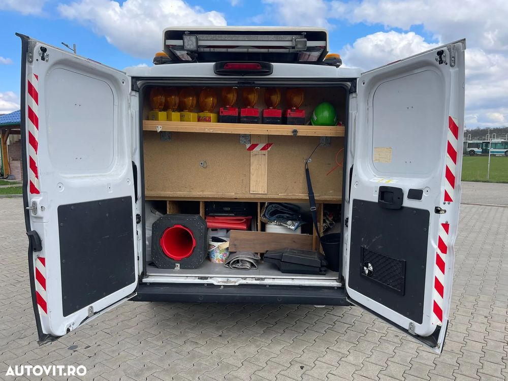 Fiat Ducato | Autospecială însoțire transporturi agabaritice BF3 / WVZ - 10