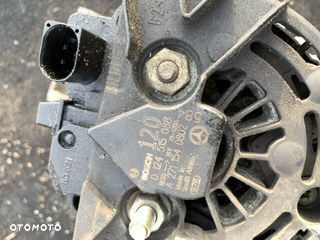 mercedes 1,8 kompressor m271 silnik koła zębate wałki osprzęt rura kolektor odma przewod pompa rozrusznik - 13