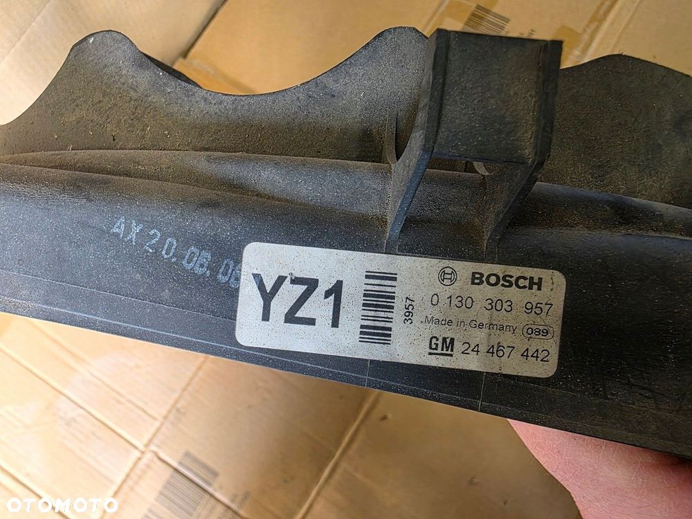 OPEL ASTRA H ZAFIRA B 1.7 1.9 CDTI WENTYLATOR CHŁODNICY 24467442 YZ1 - 2