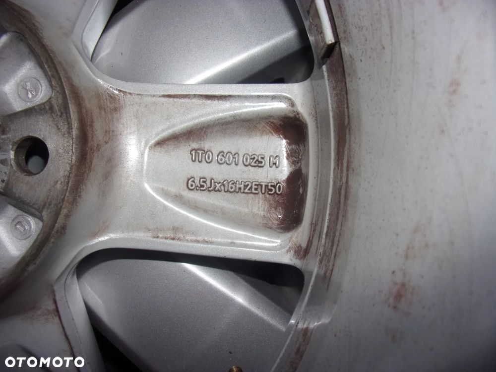 Alufelgi felga aluminiowa VW 16" 5 x 112 6,5Jx16H2 ET50 - 2